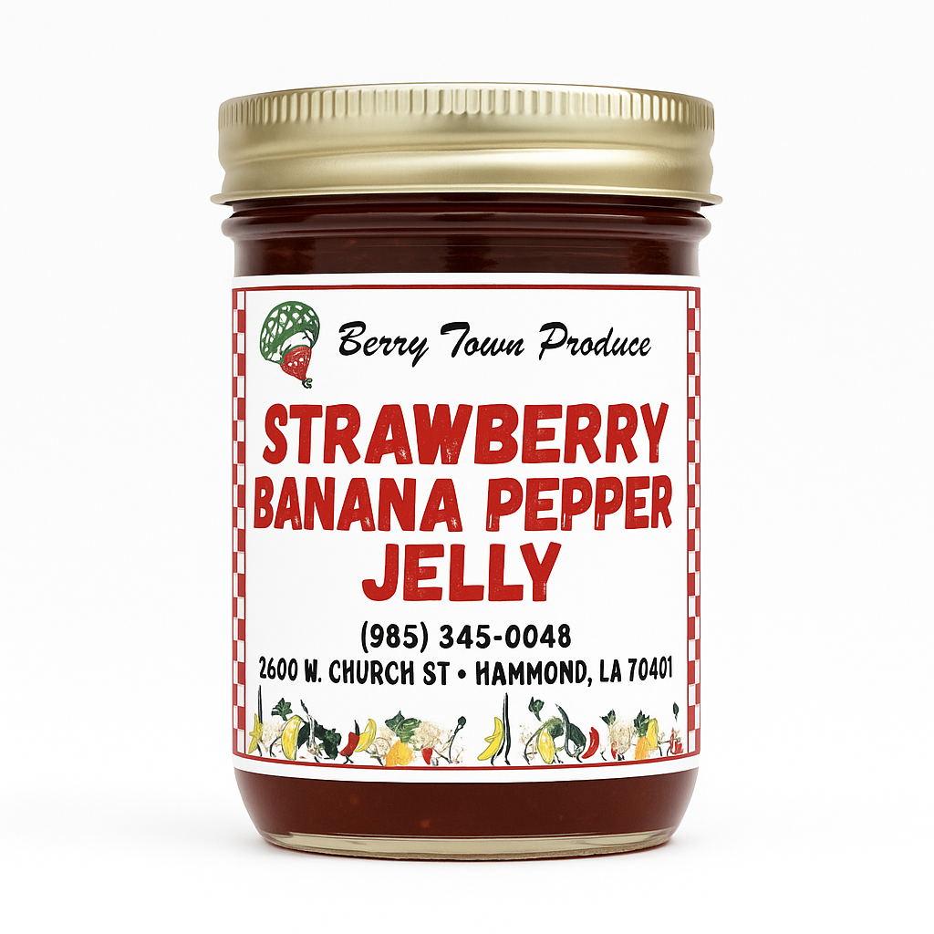 Strawberry Banana Pepper Jelly