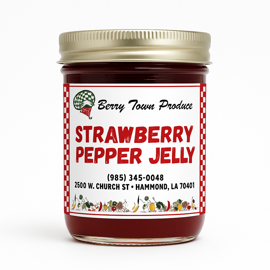 Strawberry Pepper Jelly